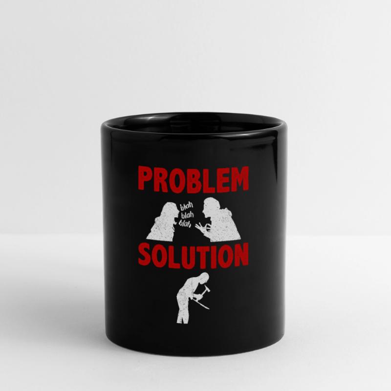 Solution au problème du lanceur de couteaux Mug uni