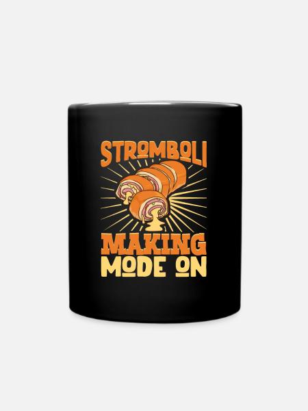 Stromboli Making Mode On - Stromboli - Tasse einfarbig - Schwarz