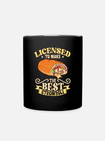 Bester Stromboli Bäcker - Stromboli - Tasse einfarbig - Schwarz