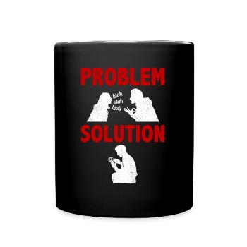 Lock Picking Lock Smitting Problem Solution Hobby - Full Colour Mug - black - Front