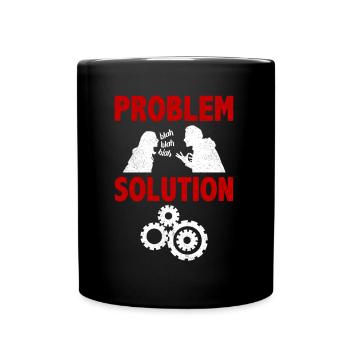 Solution au problème du collecteur de métaux de collecte de métaux - Mug uni - noir - Devant