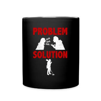 Détecteur de métaux Détecteur de métaux Aimant Hobby - Mug uni - noir - Devant