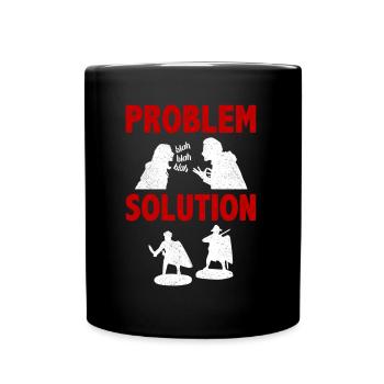 Miniatures Diorama Modèle Problème Solution Hobby - Mug uni - noir - Devant
