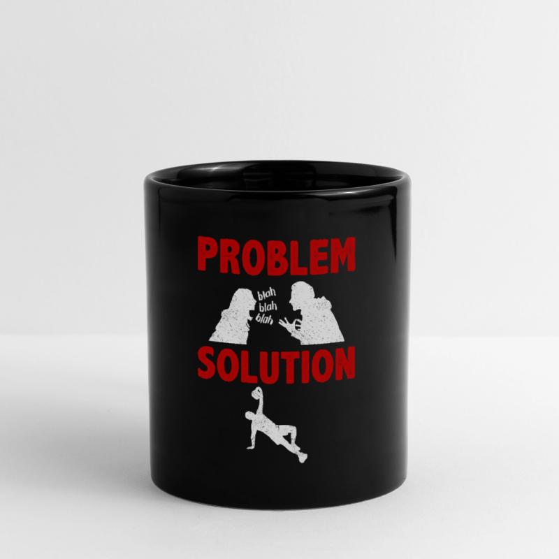 Planking Exercising Problem Solution Hobby Full Colour Mug