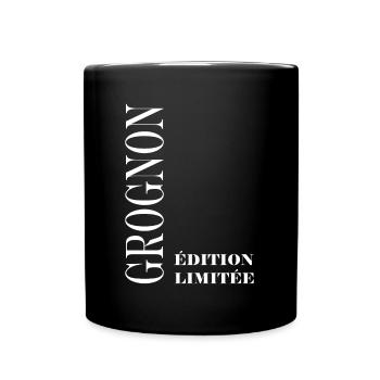 Edition limitée gognoon - Mug uni - noir - Devant