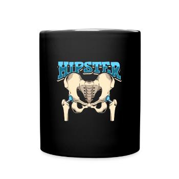 Hipster - New Hip - Full Colour Mug - black - Front