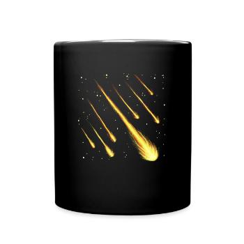 Shooting stars - Full Colour Mug - black - Front