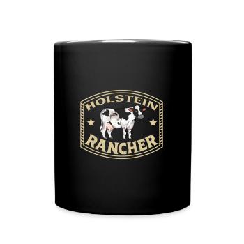 Holstein-Friesian Rind - Holstein Rancher - Tasse einfarbig - Schwarz - Vorne