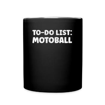 Drôle d’amateur de minigolf Citation Sport de golf miniature - Mug uni - noir - Devant