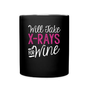 Xray Tech, Xray -Techniker - Tasse einfarbig - Schwarz - Vorne
