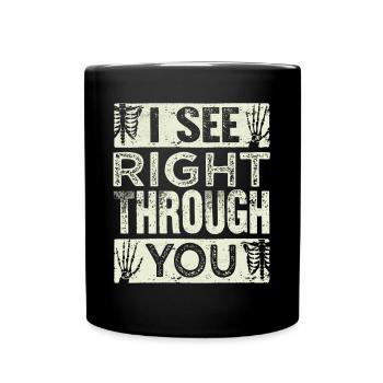 Xray Tech, Xray -Techniker - Tasse einfarbig - Schwarz - Vorne