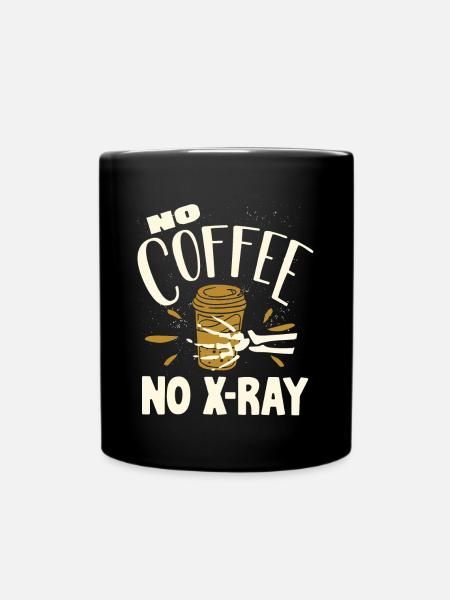 Xray Tech, Xray -Techniker - Tasse einfarbig - Schwarz