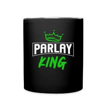 Parlays, Parlay, Sports Betting - Full Colour Mug - black - Front