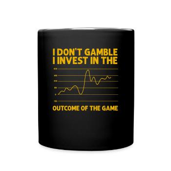 Parlays, Parlay, Sports Betting - Full Colour Mug - black - Front