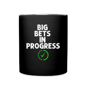Parlays, Parlay, Sports Betting - Full Colour Mug - black - Front