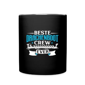 Best Dragon Boat Crew - Full Colour Mug - black - Front