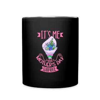 Bouquet - Mother's Day Surprise - Full Colour Mug - black - Front