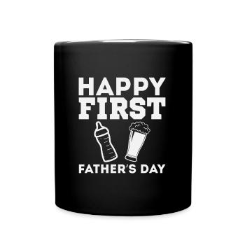 Happy First Father’s Day - A Special Gift for New - Mug uni - noir - Devant