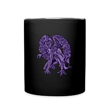 Harpy eagle - Full Colour Mug - black - Front