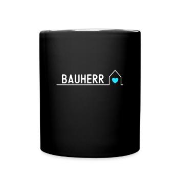 Builder 2023 Home Construction Site House Construction Owner - Full Colour Mug - black - Front