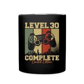 Niveau 30 Débloqué 30 Cadeau d’anniversaire - Mug uni - noir - Devant