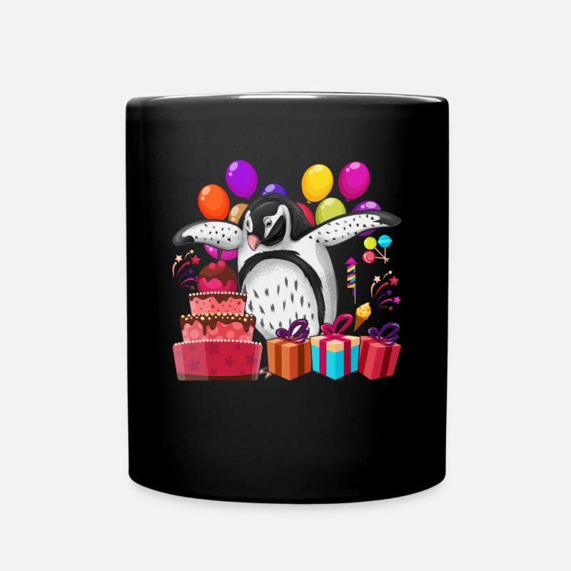 Antarctic Animal Birthday Party Cadeau Pingouin - Mug uni - noir