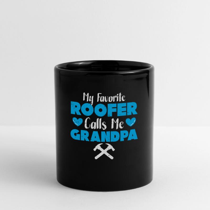 Roofer Gift Work Artisan Roofer Full Colour Mug