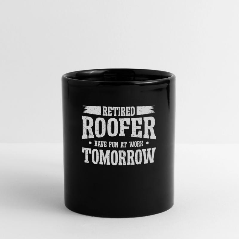 Roofer Gift Work Artisan Roofer Full Colour Mug
