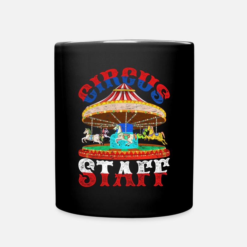 Artiste de cirque Carrousel Cadeau Cirque - Mug uni - noir