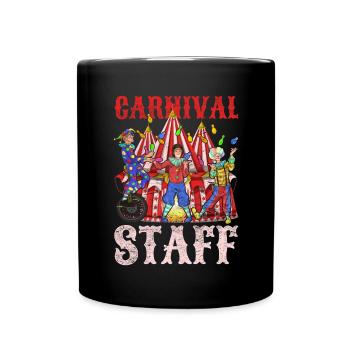 Carnival Circus Artist Clown Gift Circus - Full Colour Mug - black - Front