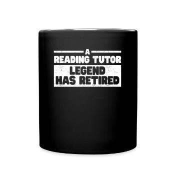 Tutor Geschenk Tutor - Tasse einfarbig - Schwarz - Vorne