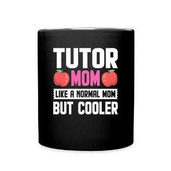 Tutor Geschenk Tutor - Tasse einfarbig - Schwarz - Vorne