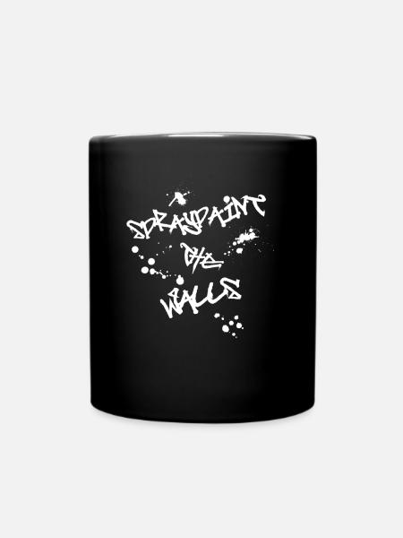 Spraypaint Les murs - Mug uni - noir