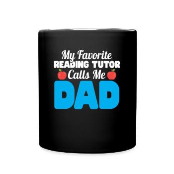 Tutor Geschenk Tutor - Tasse einfarbig - Schwarz - Vorne