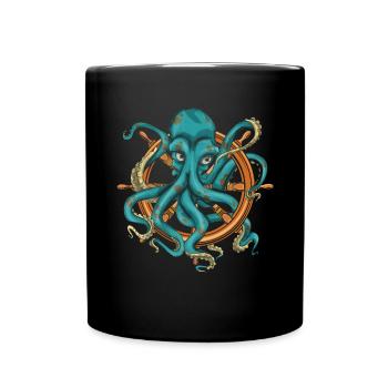 Ocean Animal Octopus Sea Animal Gift Octopus - Mug uni - noir - Devant