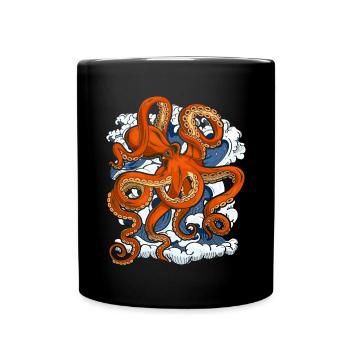 Sea Animal Ocean Animal Octopus Cadeau Octopus - Mug uni - noir - Devant