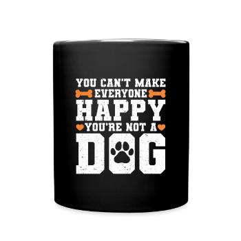 Dog Sitter Gift, Professional Dog Sitter - Full Colour Mug - black - Front