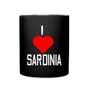 Sardinia Tour 2023 Holiday T-Shirt Summer - Full Colour Mug - black - Front