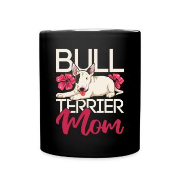 Dog Mom Pet Mother’s Day Gift Bull Terrier - Mug uni - noir - Devant