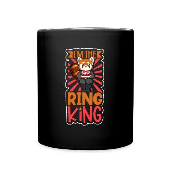 I'm the Ring King - Ring Bearer - Full Colour Mug - black - Front