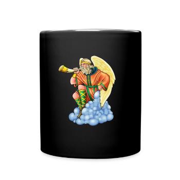 Slavic god Stribog - Full Colour Mug - black - Front