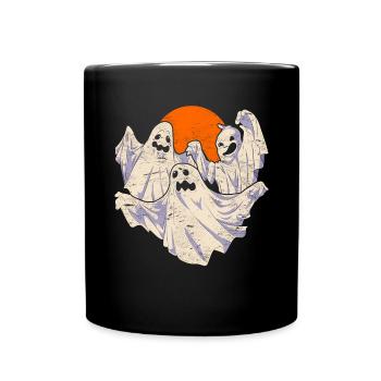 Ghost Halloween Costume Gift Ghost - Full Colour Mug - black - Front