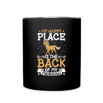 Mon endroit préféré - Morgan - Mug uni - noir - Devant