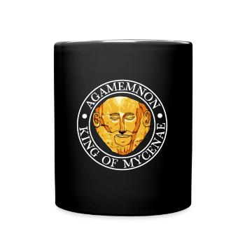 King of Mycenae - Agamemnon - Full Colour Mug - black - Front
