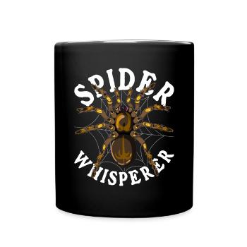 Tarentules Whisperer Arachnide Cadeau Araignée - Mug uni - noir - Devant
