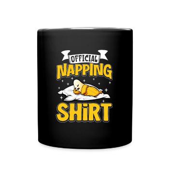 Chemise de nuit banane officielle - Mug uni - noir - Devant