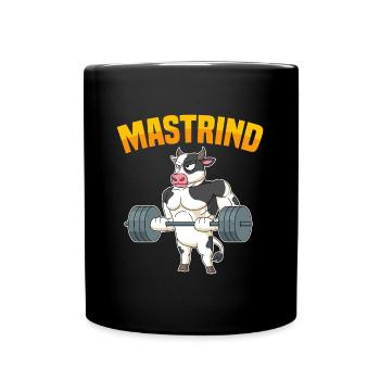 Fitness Ausdauer Muskeltraining Sport Fitness - Tasse einfarbig - Schwarz - Vorne