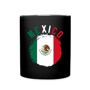 Culture mexicaine Mexique Drapeau Cadeau Mexique - Mug uni - noir - Devant