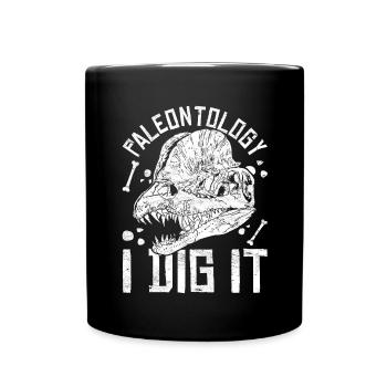 Paléontologie Je l’ai déterré Paléontologue - Mug uni - noir - Devant