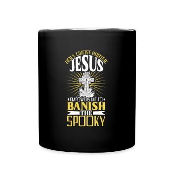 Holy Ghost Hunter - Full Colour Mug - black - Front